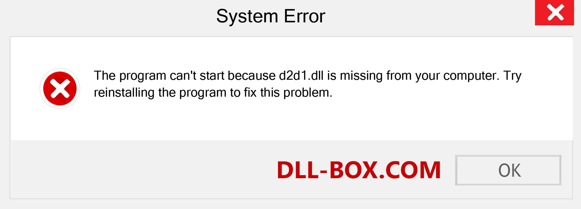  d2d1.dll file is missing?. Download for Windows 7, 8, 10 - Fix  d2d1 dll Missing Error on Windows, photos, images